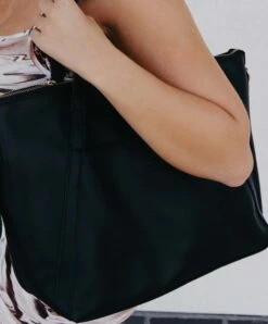 London Olivia Kensington Tote Changing Bag - Black -Baby Product london olivia changing bags london olivia kensington tote changing bag black 32472032477344