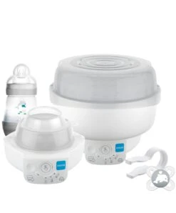 MAM Baby 6-in-1 Electric Steam Steriliser & Bottle Warmer - Grey