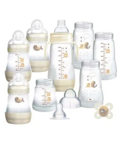 MAM Baby 6-in-1 Electric Steriliser & Small Bottle Starter Bundle - Ivory White -Baby Product mam bottle feeding mam baby 6 in 1 electric steriliser small bottle starter bundle ivory white 32266390929568