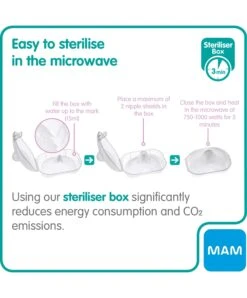 MAM Nipple Shield - Small -Baby Product mam breastfeeding mam nipple shield small 33426407030944