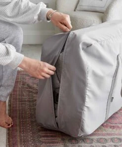 Mamas & Papas Lua Bedside Crib - Grey -Baby Product mamas papas bedside sleeping lua bedside crib grey 29967620898976