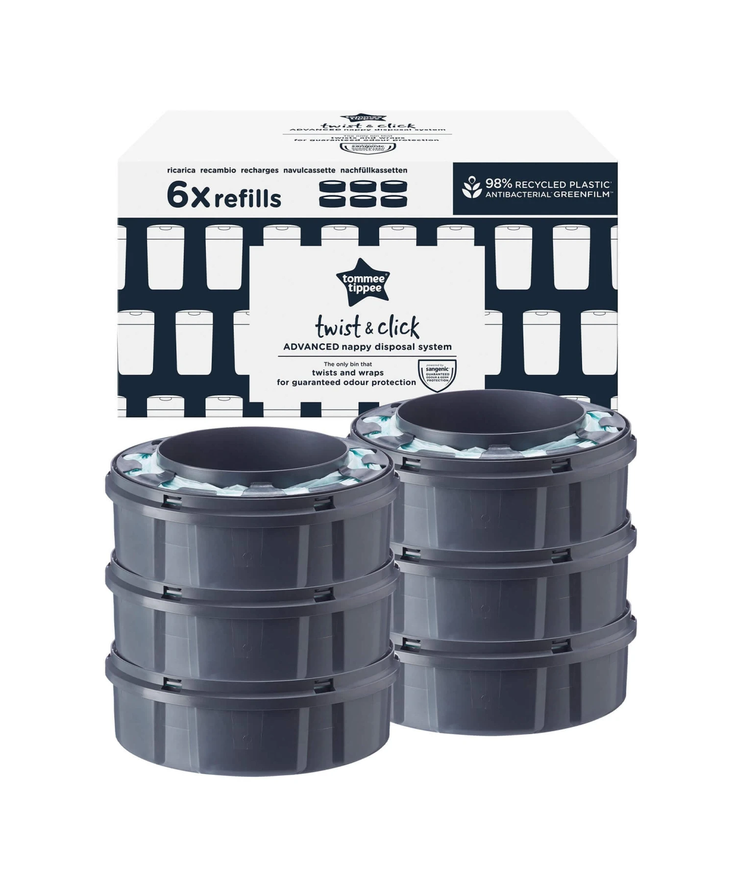 Mamas & Papas Born To Be Wild Changing Mat Bundle With Tommee Tippee Nappy Bin & Cassettes 8 Mamas & Papas Born To Be Wild Changing Mat Bundle With Tommee Tippee Nappy Bin & Cassettes - Image 6