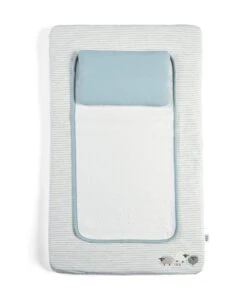 Mamas & Papas Welcome To The World Luxury Changing Mat - Blue