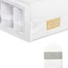 Mamas & Papas Essential Pocket Spring Cotbed Mattress And Fitted Sheets (Pack Of 2) Bundle