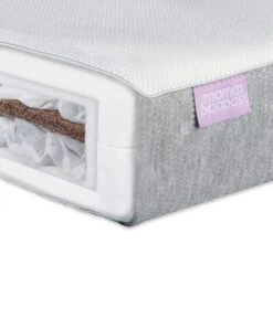 Mamas & Papas Luxury Twin Spring Cotbed Mattress And Fitted Sheets (Pack Of 2) Bundle -Baby Product mamas papas cotbed mattresses luxury twin spring cotbed mattress and fitted sheets pack of 2 bundle 33765226709152