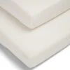 Mamas & Papas Cotton Essentials Moses Basket Fitted Sheets (2 Pack) - Cream -Baby Product mamas papas cotton essentials moses basket fitted sheets 2 pack cream 50310603309397