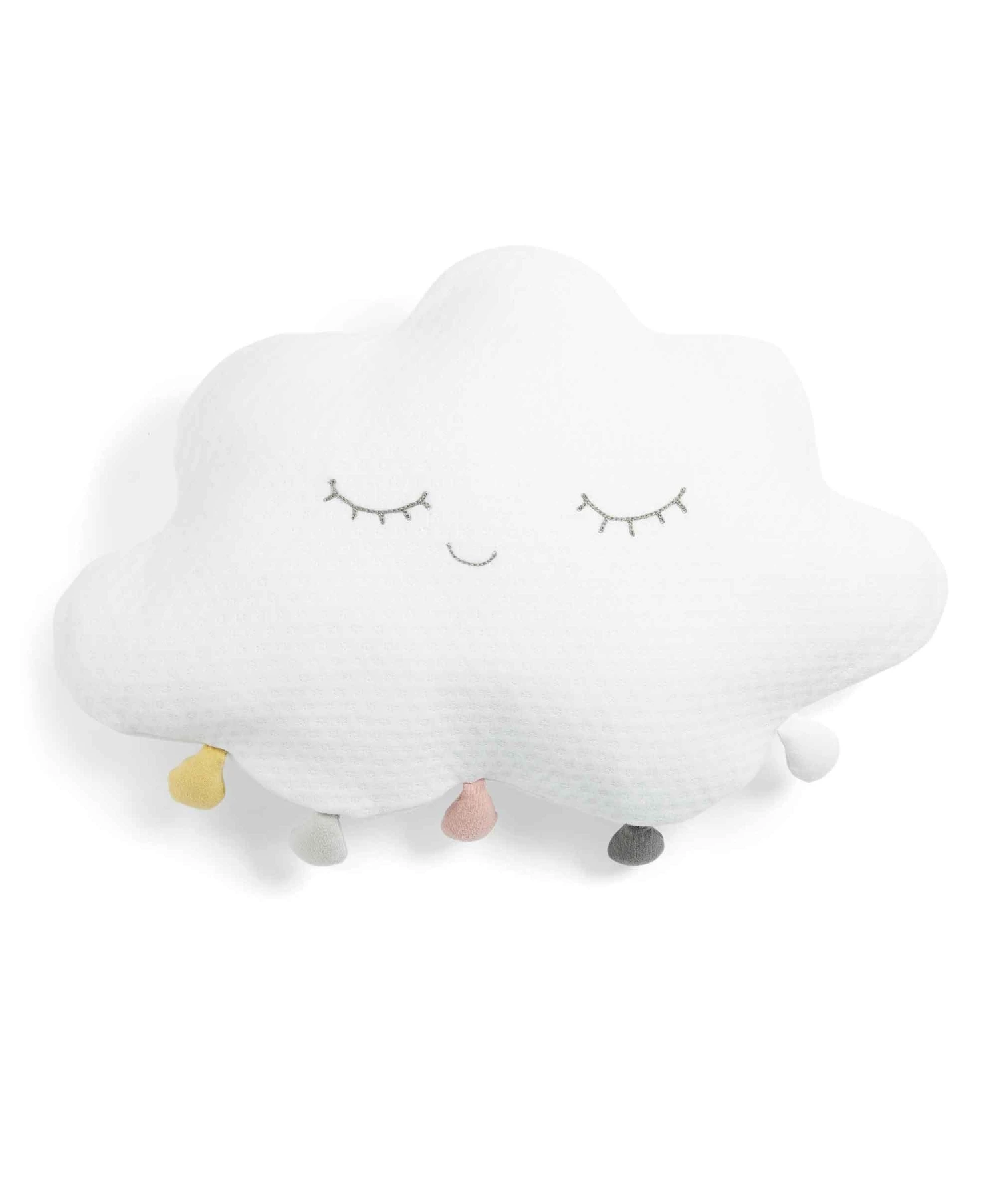 Mamas & Papas Cushion - White Pompom Cloud 3 Mamas & Papas Cushion - White Pompom Cloud