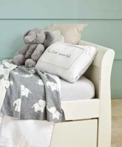 Mamas & Papas Welcome To The World Cushion - White -Baby Product mamas papas cushions welcome to the world cushion white 28246123413664