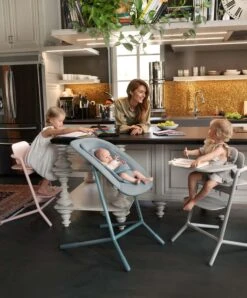 Cybex LEMO 4-in-1 Highchair Set - Stone Blue 18 Cybex LEMO 4-in-1 Highchair Set - Stone Blue -Baby Product mamas papas cybex lemo 4 in 1 highchair set stone blue 51263436947797