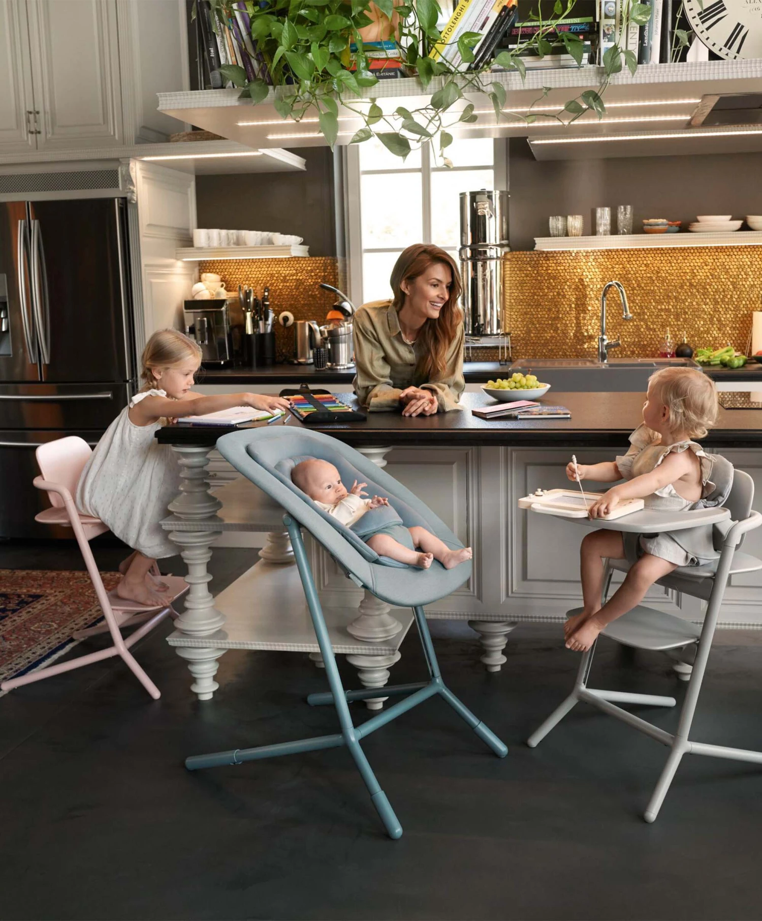 Cybex LEMO 4-in-1 Highchair Set - Stone Blue 10 Cybex LEMO 4-in-1 Highchair Set - Stone Blue - Image 8