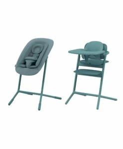 Cybex LEMO 4-in-1 Highchair Set - Stone Blue 15 Cybex LEMO 4-in-1 Highchair Set - Stone Blue -Baby Product mamas papas cybex lemo 4 in 1 highchair set stone blue 51263437439317