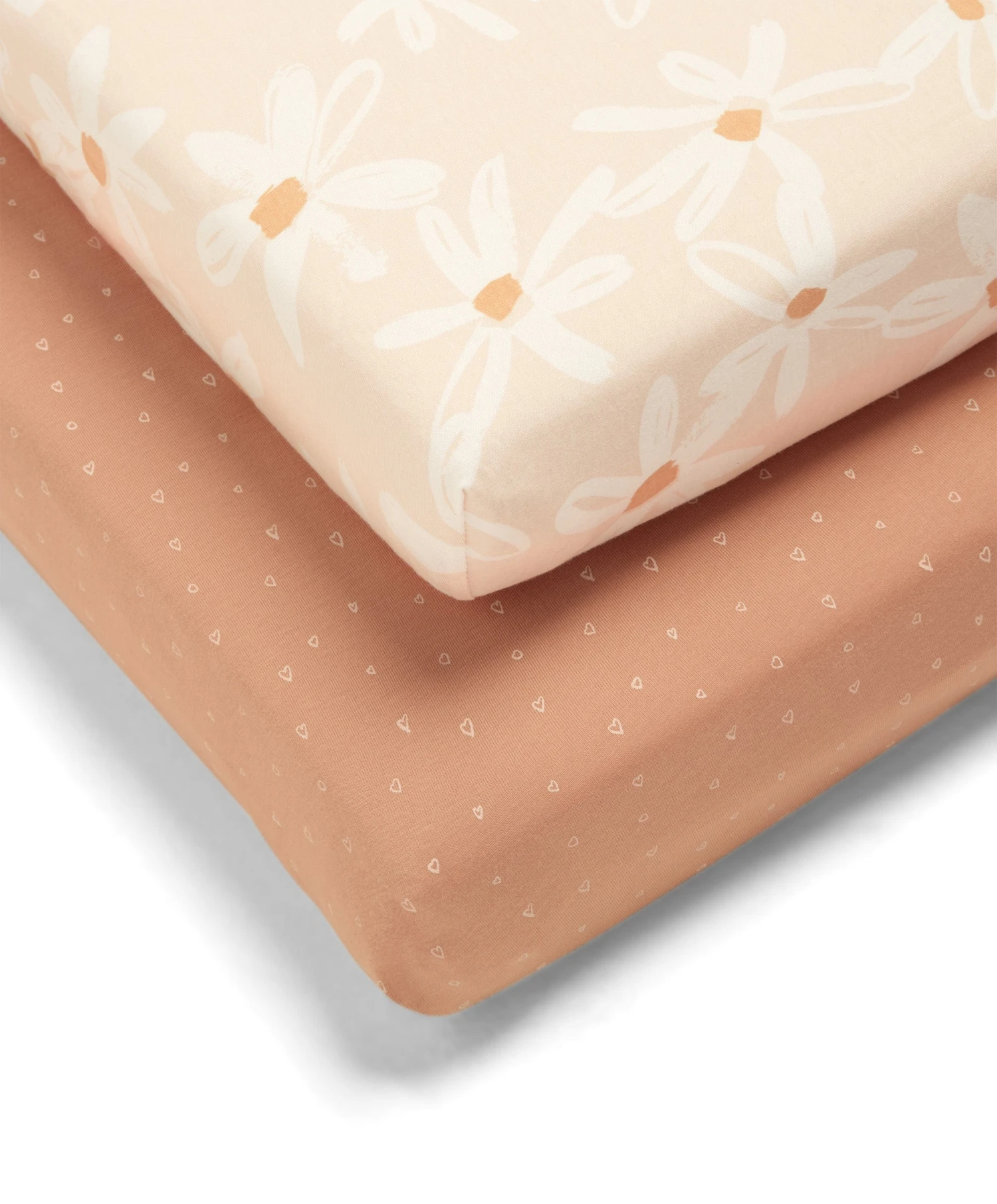 Mamas & Papas Daisy Cotbed Fitted Sheets - 2 Pack 3 Mamas & Papas Daisy Cotbed Fitted Sheets - 2 Pack