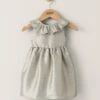 Mamas & Papas Metallic Frilled Dress