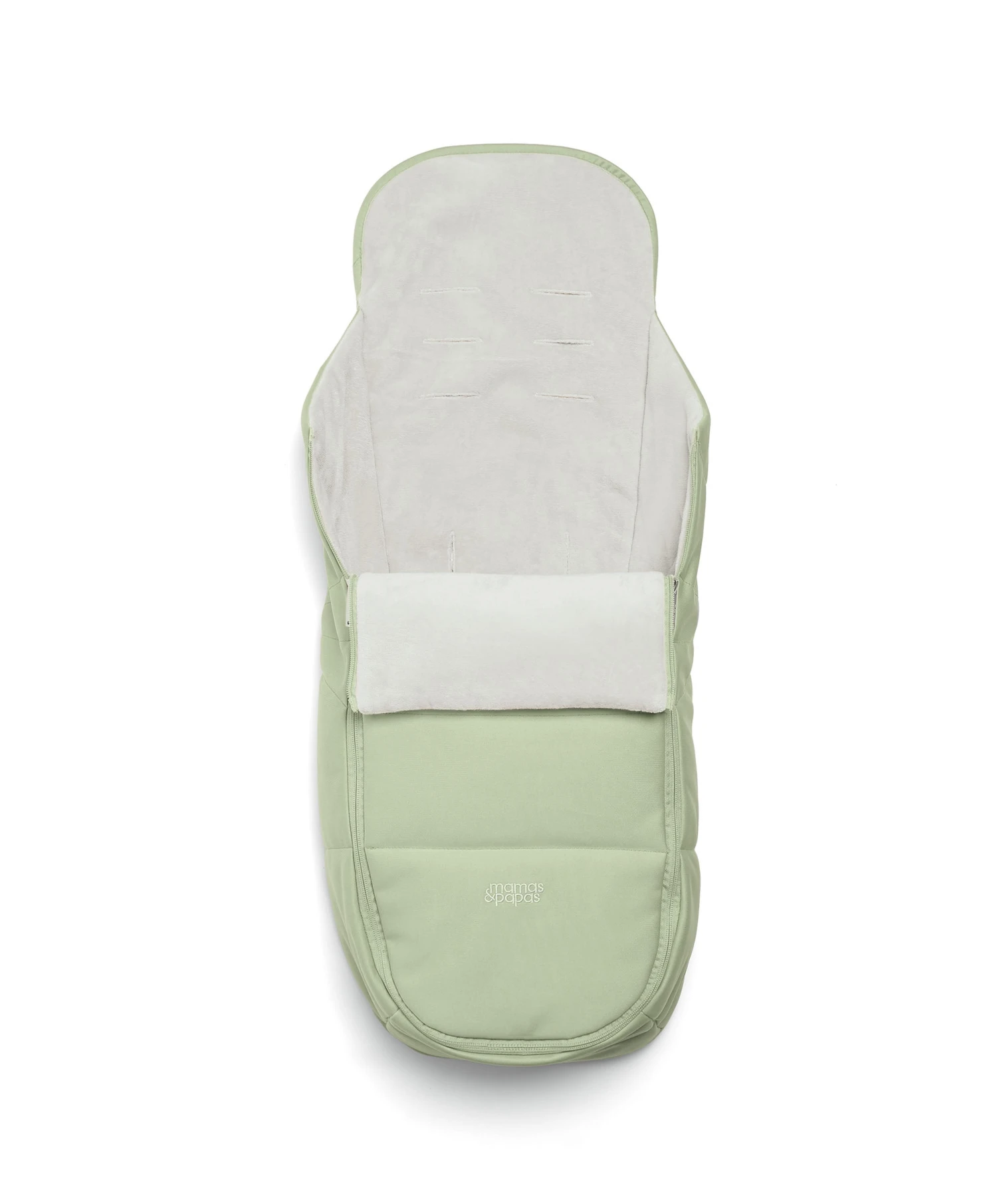 Mamas & Papas Airo Pushchair Footmuff - Eucalyptus 4 Mamas & Papas Airo Pushchair Footmuff - Eucalyptus - Image 2