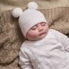 Mamas & Papas Knitted Pom Hat - White -Baby Product mamas papas hats mitts knitted pom hat white 50315022762325
