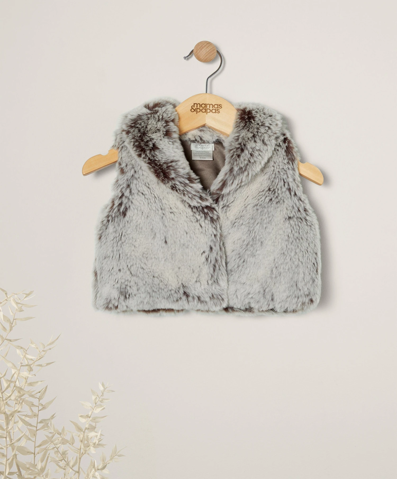 Mamas & Papas Faux Fur Gilet 3 Mamas & Papas Faux Fur Gilet