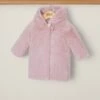 Mamas & Papas Pink Faux Fur Coat 1 Mamas & Papas Pink Faux Fur Coat -Baby Product mamas papas jackets coats pink faux fur coat 33118745985184