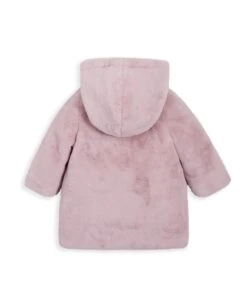 Mamas & Papas Pink Faux Fur Coat -Baby Product mamas papas jackets coats pink faux fur coat 33118746050720