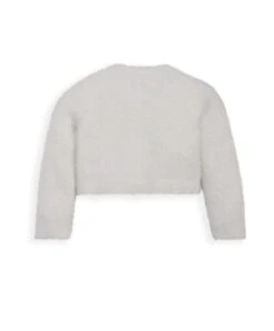 Mamas & Papas White Fluffy Cardigan -Baby Product mamas papas jumpers knitwear white fluffy cardigan 33136961126560