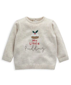 Mamas & Papas My Little Pudding Christmas Jumper -Baby Product mamas papas my little pudding christmas jumper 50875262042453