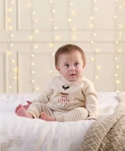 Mamas & Papas My Little Pudding Christmas Jumper