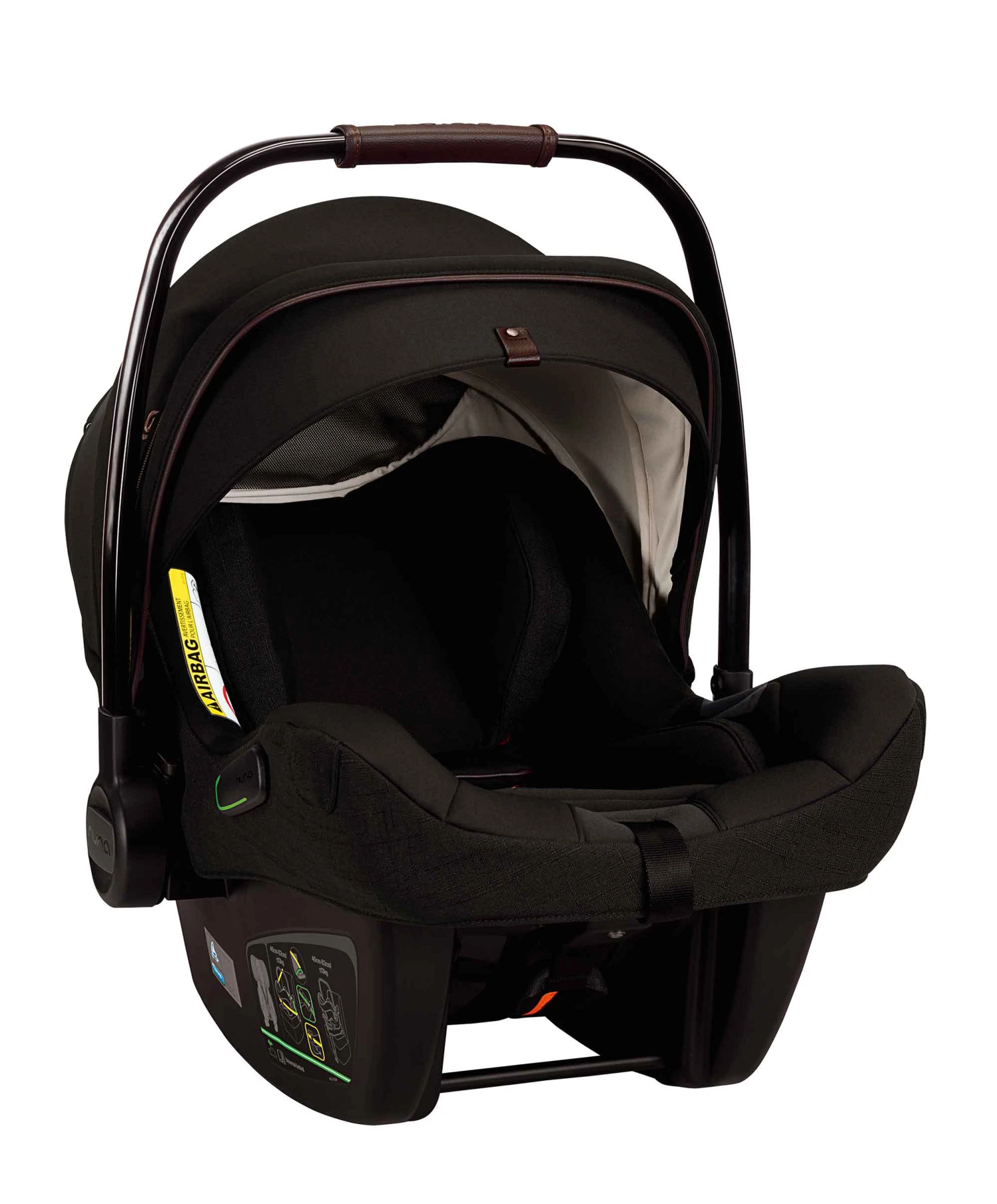 Mamas & Papas Nuna Pipa Next Infant Carrier And Base In Black 4 Mamas & Papas Nuna Pipa Next Infant Carrier And Base In Black - Image 2