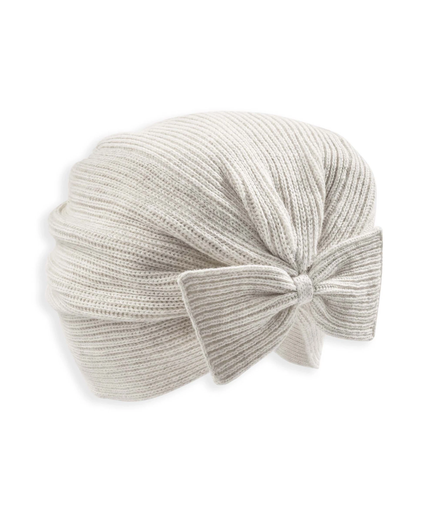 Mamas & Papas Knitted Cream Hat With Bow 3 Mamas & Papas Knitted Cream Hat With Bow