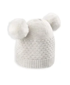 Mamas & Papas Sand Knitted Pom Pom Hat