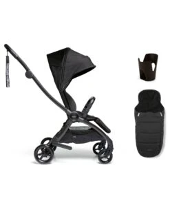 Mamas & Papas Airo Pushchair Starter Bundle (3 Pieces) - Black