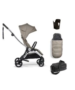 Mamas & Papas Airo Pushchair Bundle (4 Pieces) - Greige