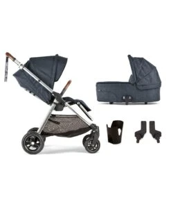 Mamas & Papas Flip XT³ Pushchair Starter Bundle (4 Pieces) - Navy Flannel