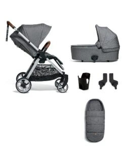 Mamas & Papas Flip XT² Pushchair Bundle (5 Pieces) - Fossil Grey
