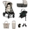 Mamas & Papas Ocarro Pushchair Bundle With Aton B2 Car Seat & Base (8 Pieces) - Heritage -Baby Product mamas papas pushchairs ocarro 8 piece complete bundle with aton b2 car seat and base in heritage 48992199967061