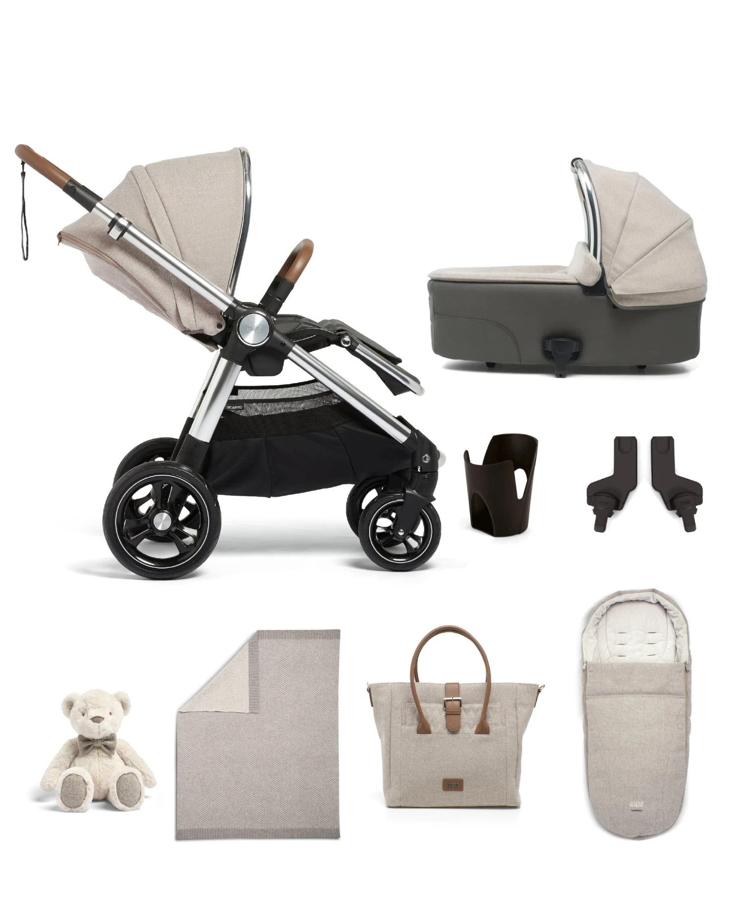 Mamas & Papas Ocarro Pushchair Bundle (8 Pieces) - Heritage 3 Mamas & Papas Ocarro Pushchair Bundle (8 Pieces) - Heritage