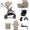 Mamas & Papas Strada Pushchair Bundle With Cloud T Car Seat & Base (8 Pieces) - Pebble -Baby Product mamas papas pushchairs strada 8 piece complete bundle including cloud t car seat and base in pebble 49681463902549