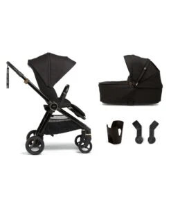 Mamas & Papas Strada Pushchair Starter Bundle (4 Pieces) - Black Diamond