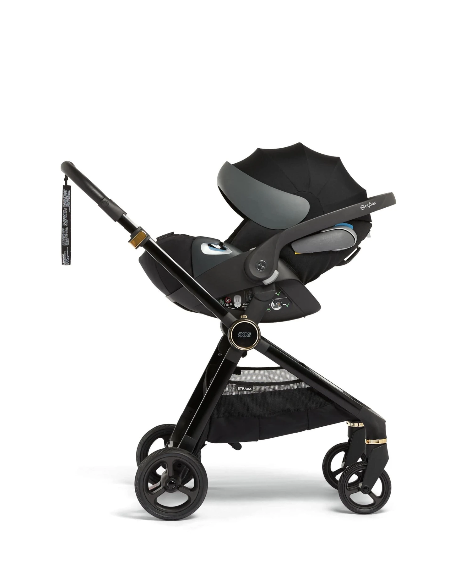 Mamas & Papas Strada Pushchair Starter Bundle (4 Pieces) - Black Diamond 10 Mamas & Papas Strada Pushchair Starter Bundle (4 Pieces) - Black Diamond - Image 8