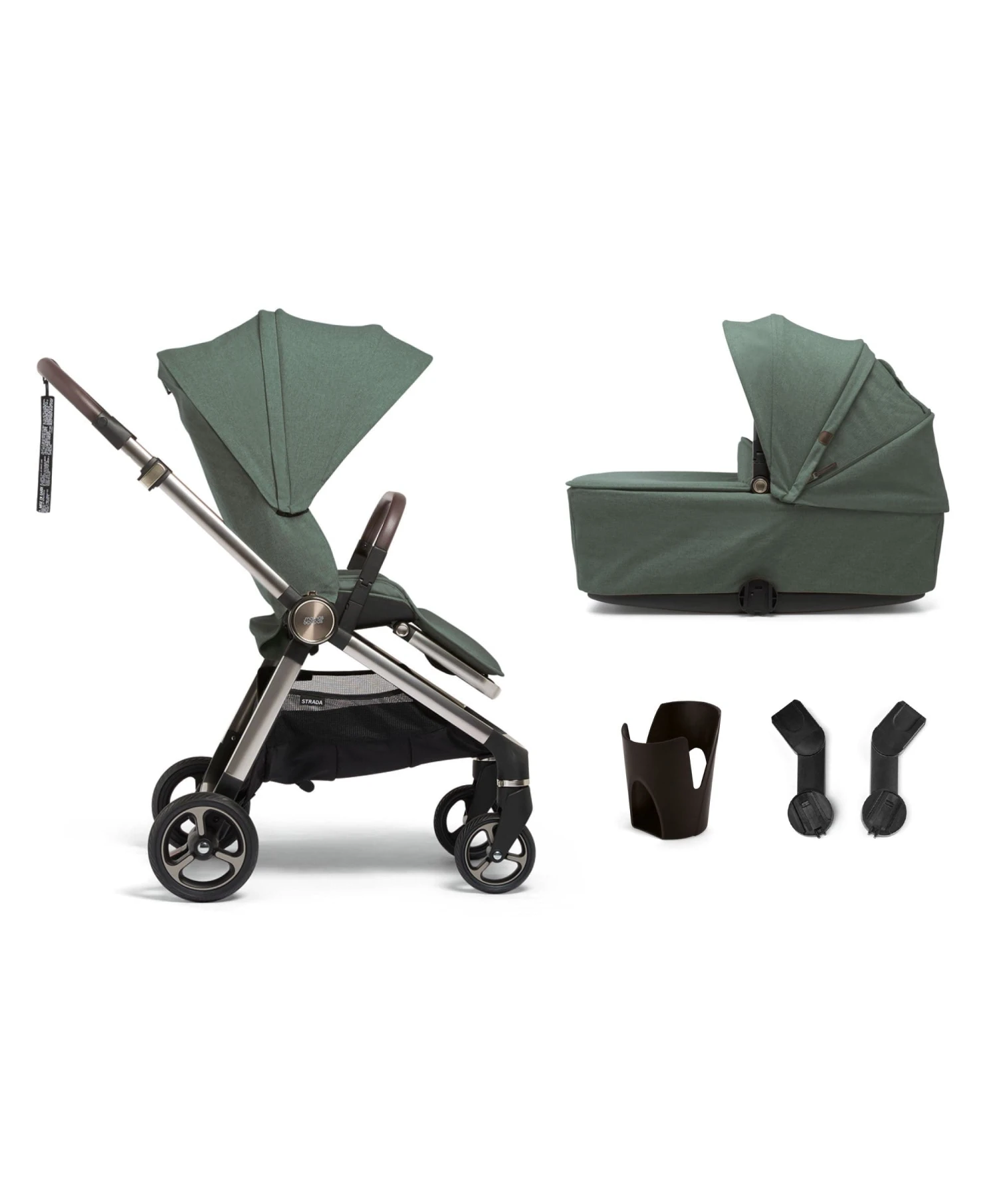 Mamas & Papas Strada Pushchair Starter Bundle (4 Pieces) - Ivy 3 Mamas & Papas Strada Pushchair Starter Bundle (4 Pieces) - Ivy