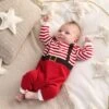Mamas & Papas Santa Knitted Christmas Romper 1 Mamas & Papas Santa Knitted Christmas Romper -Baby Product mamas papas rompers santa knitted christmas romper 51131792851285