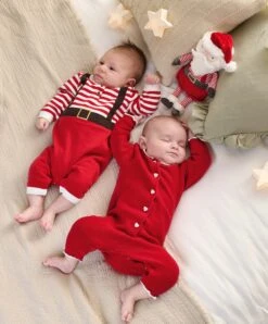 Mamas & Papas Santa Knitted Christmas Romper -Baby Product mamas papas rompers santa knitted christmas romper 51131794194773