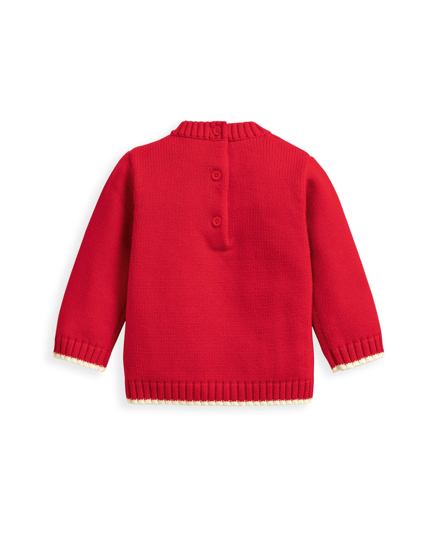 Mamas & Papas Santa Christmas Jumper 6 Mamas & Papas Santa Christmas Jumper - Image 4