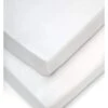 Mamas & Papas Cotbed Fitted Sheets (Pack Of 2) - White