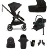 Mamas & Papas Strada Pushchair Bundle With Aton B2 Car Seat & Base (7 Pieces) - Black Diamond -Baby Product mamas papas strada 7 piece complete bundle with aton b2 car seat and base jn black diamond 48954959921493