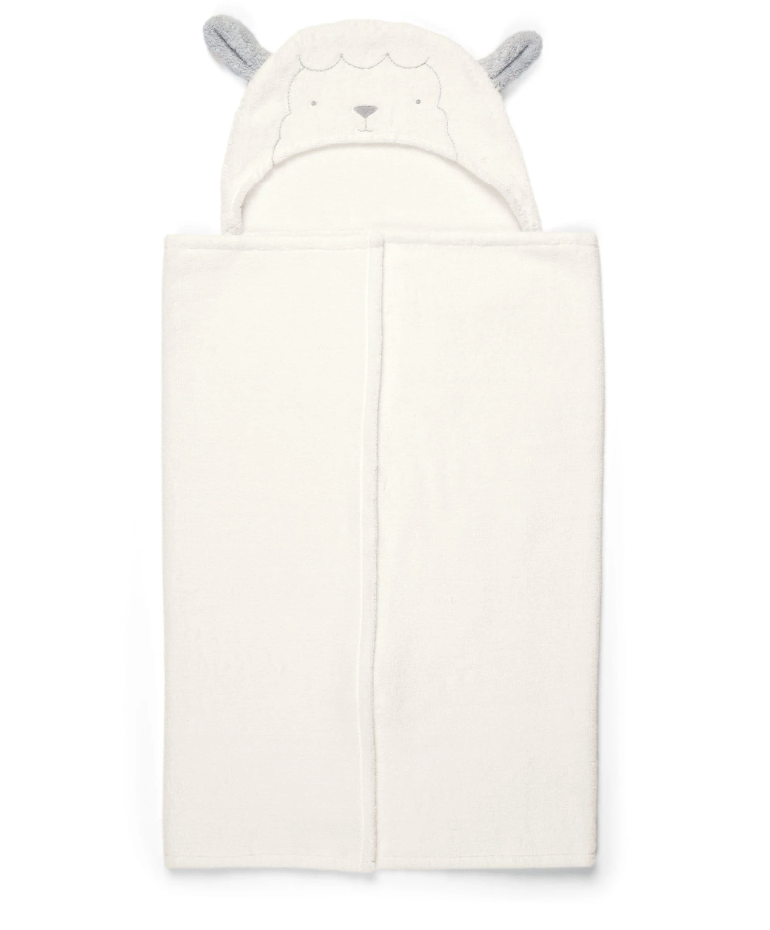 Mamas & Papas Hooded Baby Towel - Lamb 4 Mamas & Papas Hooded Baby Towel - Lamb - Image 2