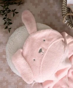 Mamas & Papas Hooded Baby Towel - Pink Bunny -Baby Product mamas papas towelling hooded towel pink bunny 28803545006240