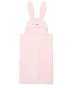 Mamas & Papas Hooded Baby Towel - Pink Bunny -Baby Product mamas papas towelling hooded towel pink bunny 28803593011360