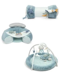 Mamas & Papas Welcome To The World 3 Piece Under The Sea Playmat Bundle - Blue