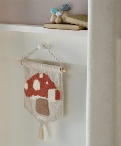 Mamas & Papas Welcome To The World Seedling Hanging Wall Art - Neutral