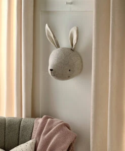 Mamas & Papas Welcome To The World Seedling Wall Art Head - Bunny