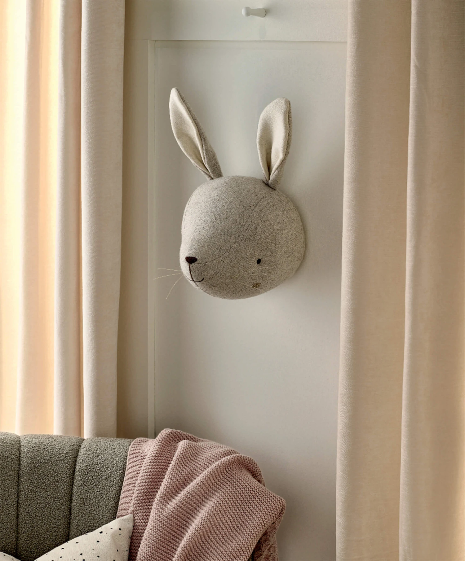 Mamas & Papas Welcome To The World Seedling Wall Art Head - Bunny 3 Mamas & Papas Welcome To The World Seedling Wall Art Head - Bunny